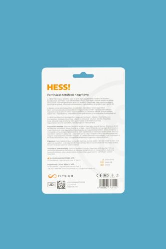 HESS! Fémházas tetűfésű nagyítóval (1 db)