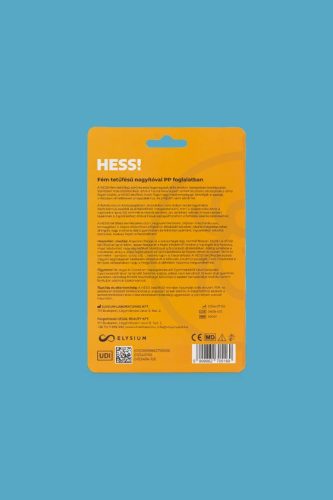 HESS! Fém tetűfésű nagyítóval PP foglalatban (1 db)