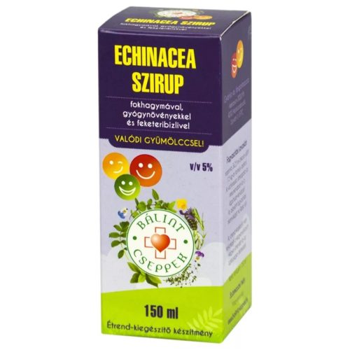 Bálint Cseppek Echinacea szirup (150ml)