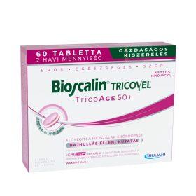 Bioscalin Tricovel TricoAGE 50+ tabletta (2x30db)