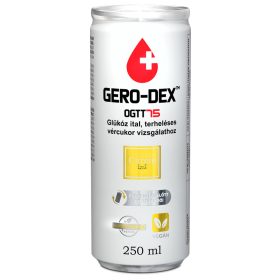   Gero-dex glükóz tartalmú ital terheléses vércukor vizsgálathoz (250 ml)