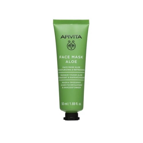 APIVITA Express Hidratáló frissítő arcmaszk aloe verával (50ml)