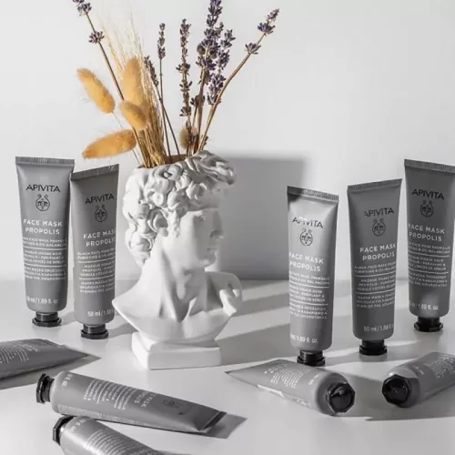 APIVITA Express Mélytisztító Arcmaszk propolisszal (50ml)