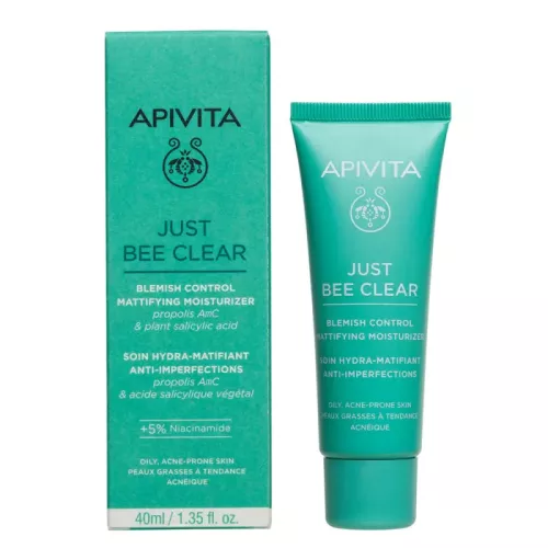 APIVITA Just Bee Clear krém bőrhibák ellen (40ml)