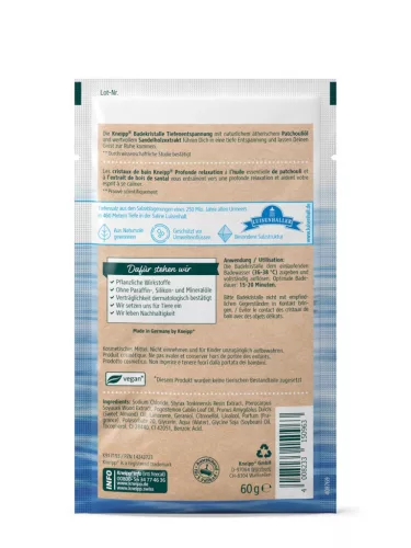 Kneipp Mélyrelaxáló fürdőkristály (600g)