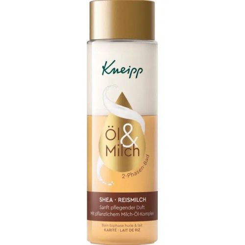 Kneipp 2 fázisú fürdőolaj shea & rizstejjel (250ml)