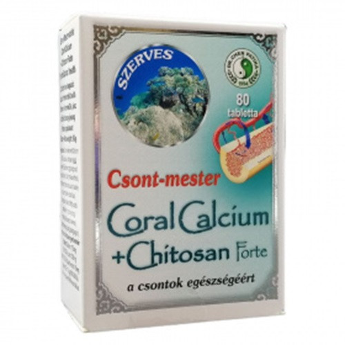 Dr. Chen Csont mester Coral Calcium + Chitosan Forte tabletta (80db)