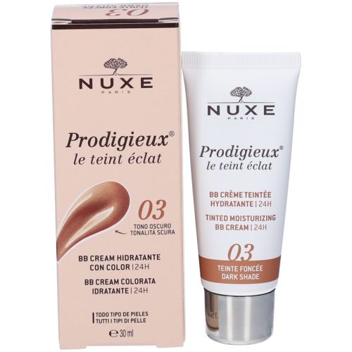 NUXE Prodigieux színezett hidratáló BB krém - 03 sötét árnyalat (30ml)