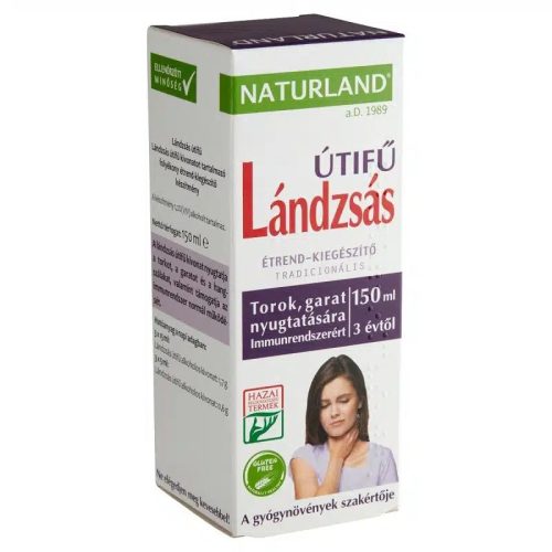 Naturland Lándzsás útifű szirup (150ml)