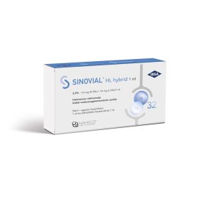   Sinovial HL hybrid - 3,2% - 16 mg (H-HA) + 16 mg (L-HA)/1 ml Nátrium-hialuronát