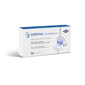   Sinovial® HL hybrid – 3,2% – 32 mg (H-HA) + 32 mg (L-HA)/2 ml Nátrium-hialuronát