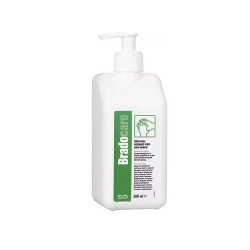 Bradocare Glicerines Kézápoló krém aloe verás, pumpás (500ml)