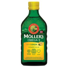 Möller's Citrom ízű halolaj (250ml)