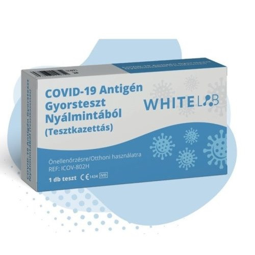 Whitelab COVID-19 Antigén Gyorsteszt Nyálmintából (1db)