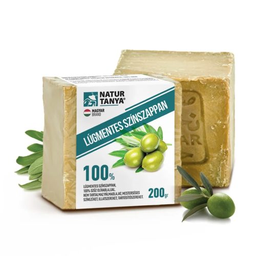 Natur Tanya Lúgmentes szűz olíva színszappan (200g)