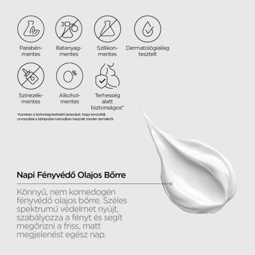 Revox Just Daily Sun Shield UVA + UVB Filters SPF50+ napvédő krém ZSÍROS BŐRRE(30ml)