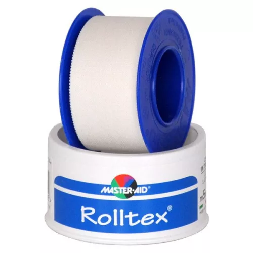 Master Aid Rolltex ragtapasz szőtt textilből (5m x 2,5cm)