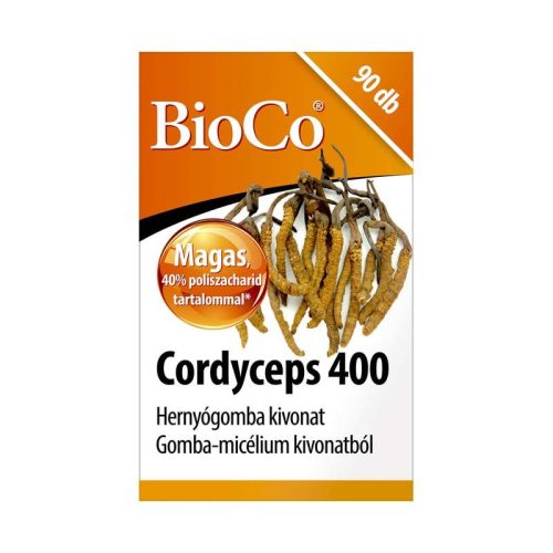 BioCo Cordyceps 400 hernyógomba kivonat tabletta (90db)