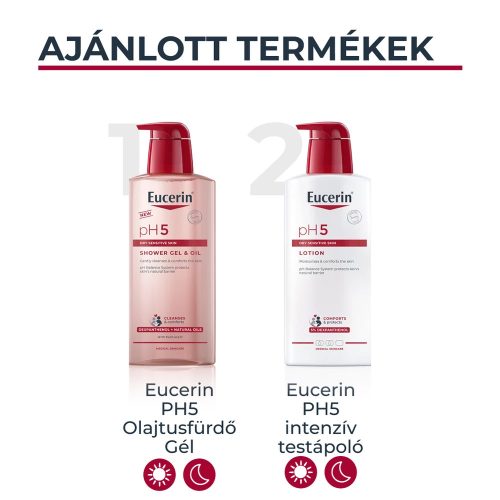 Eucerin PH5 olajtusfürdő gél 400ml