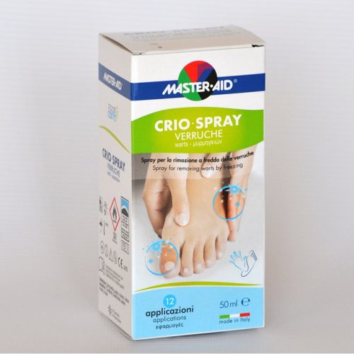 Master Aid Foot Care Crio Spray szemölcsírtó (50ml)