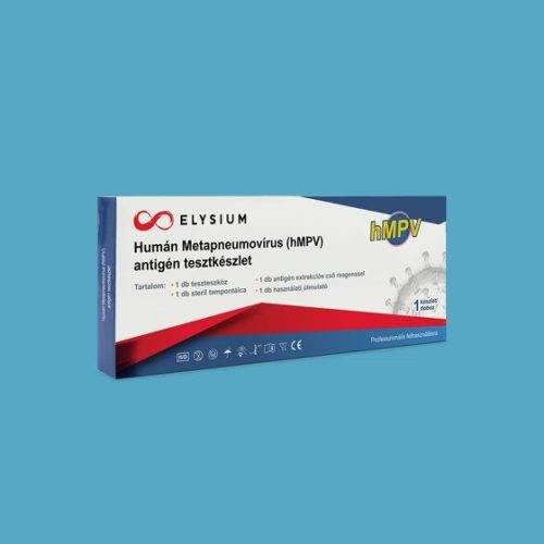 Elysium Humán Metapneumovírus (hMPV) antigén gyorsteszt tesztkészlet orrgarat/torok/orrlyuk (1db)