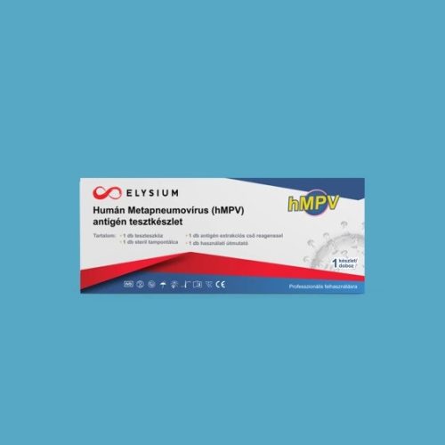 Elysium Humán Metapneumovírus (hMPV) antigén gyorsteszt tesztkészlet orrgarat/torok/orrlyuk (1db)