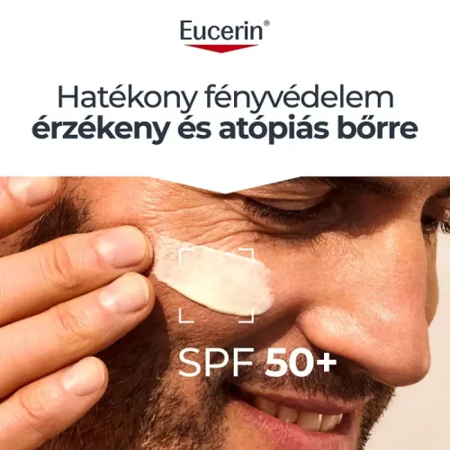 Eucerin Sun Sensitive Protect Napozó krém arcra SPF50+ (50ml)