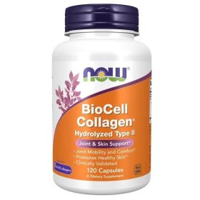 NOW BioCell Collagen Hydrolyzed Type II kapszula (120db)