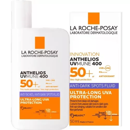 La Roche-Posay Anthelios UVmune 400 fluid spf50+ pigmentfoltok ellen (50ml)