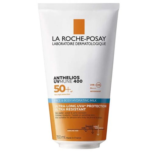 La Roche-Posay Anthelios UVMUNE 400 SPF50+ hidratáló tej arcra és testre (150ml)