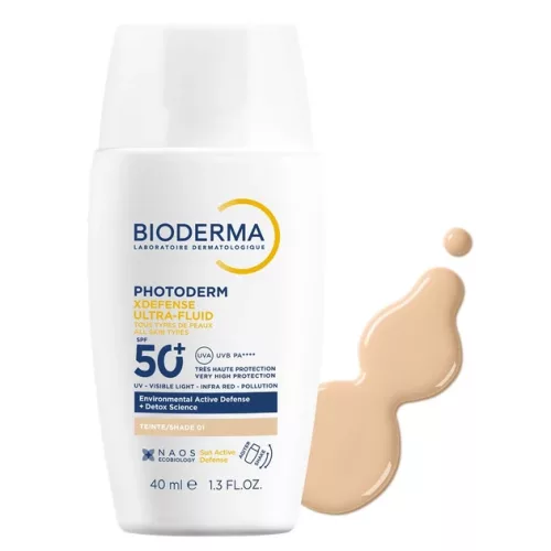 BIODERMA Photoderm XDefense SPF50+ 01 szinezett ultra-fluid (40ml)