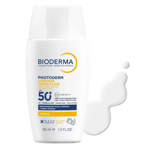 BIODERMA Photoderm XDefense SPF50+ színtelen ultra-fluid (40ml)