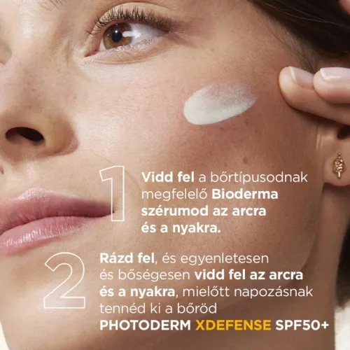 BIODERMA Photoderm XDefense SPF50+ színtelen ultra-fluid (40ml)