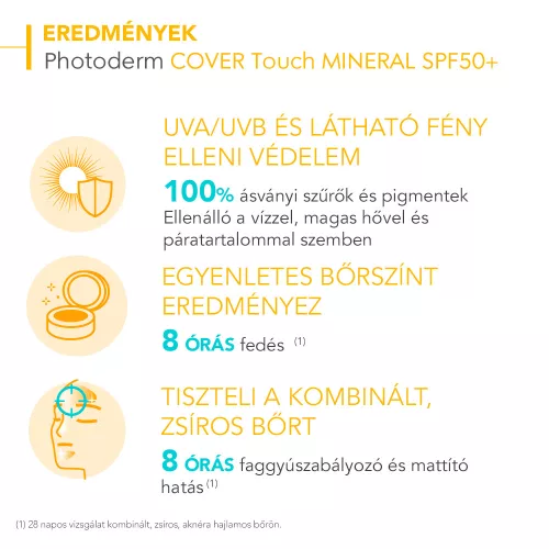 BIODERMA Photoderm COVER Touch MINERAL SPF50+ very light (40g)