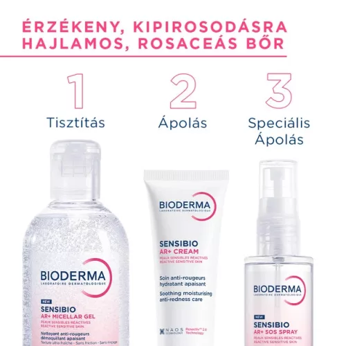 BIODERMA Sensibio AR+ micellás gél (250ml)