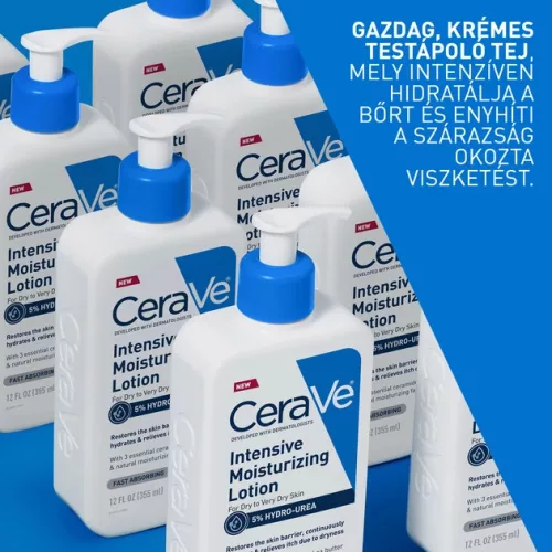 CeraVe Intenzív hidratáló testápoló tej (473ml)