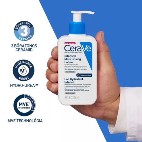 CeraVe Intenzív hidratáló testápoló tej (473ml)