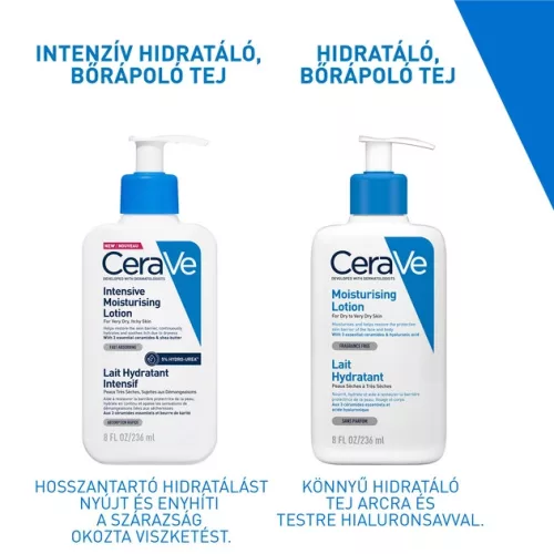 CeraVe Intenzív hidratáló testápoló tej (473ml)