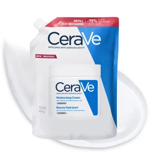 CeraVe Hidratáló krém száraz és nagyon száraz bőrre utántöltő (454g)