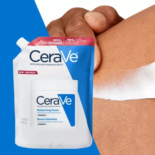 CeraVe Hidratáló krém száraz és nagyon száraz bőrre utántöltő (454g)