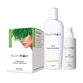 NutriHair hajápolási program (Szérum + Sampon + Tabletta)