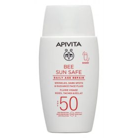   APIVITA BEE SUN SAFE Daily Age Repair Fluid ráncok, pigmentfoltok ellen SPF50 (50ml)