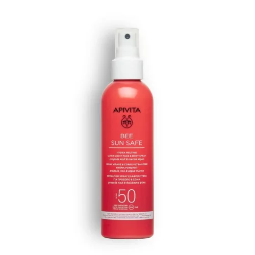 APIVITA BEE SUN SAFE Tej arcra és testre SPF50 (100ml)