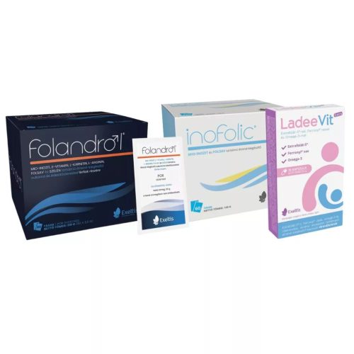 Babaváró csomag PLUSZ (Folandrol + Inofolic Premium + Ladeevit)