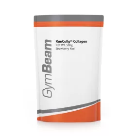   GymBeam RunCollg hidrolizált kollagén eper-kiwi ízben (500g)