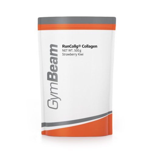 GymBeam RunCollg hidrolizált kollagén eper-kiwi ízben (500g)