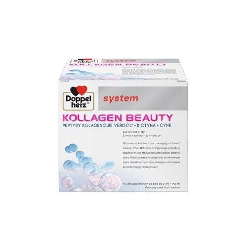 Doppelherz System Kollagén Beauty ivóampulla (30db)