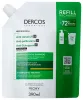 Vichy Dercos Korpásodás Elleni Sampon Utántöltő - száraz hajra (390 ml)