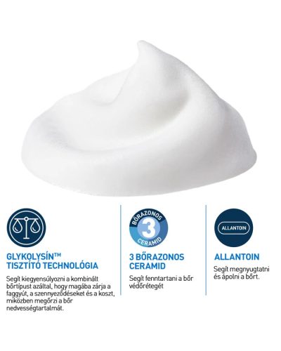 CeraVe Kiegyensúlyozó Könnyű Habtisztító (148 ml)