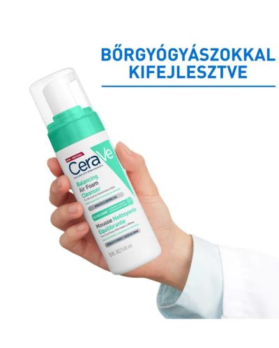 CeraVe Kiegyensúlyozó Könnyű Habtisztító (148 ml)